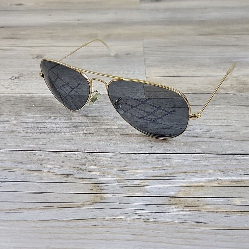 Ray-Ban Sunglasses RB3025 L0205 Aviator Gold Metal 58-14 Italy FRAMES ONLY